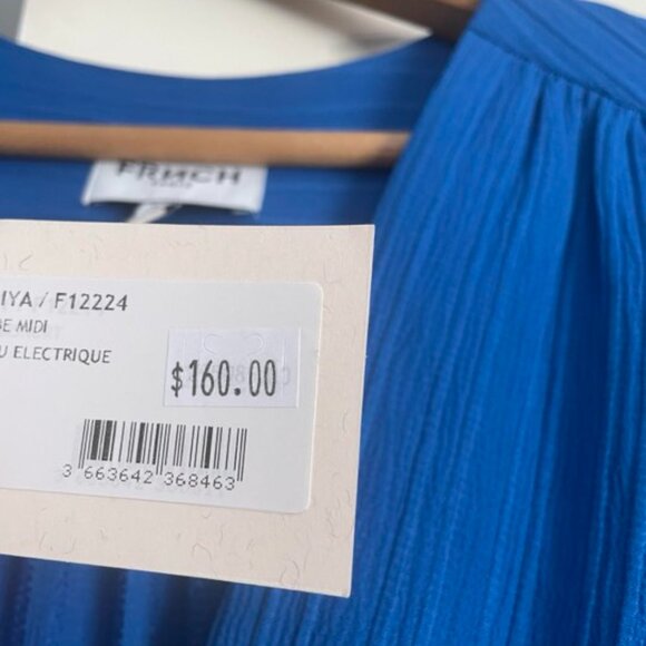 FRNCH BLUE DRESS - Picture 5 of 5